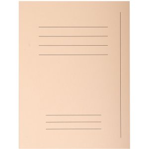 Pack of 50 file covers for DIN A4 sand