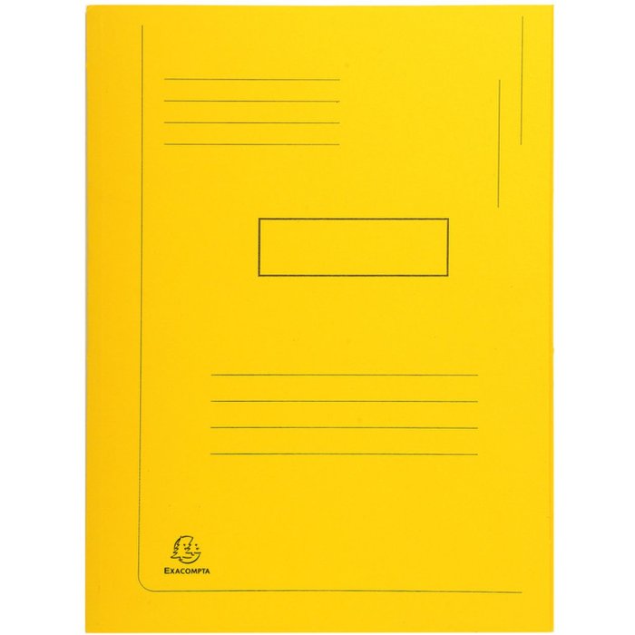 envelope folder FOREVER yellow