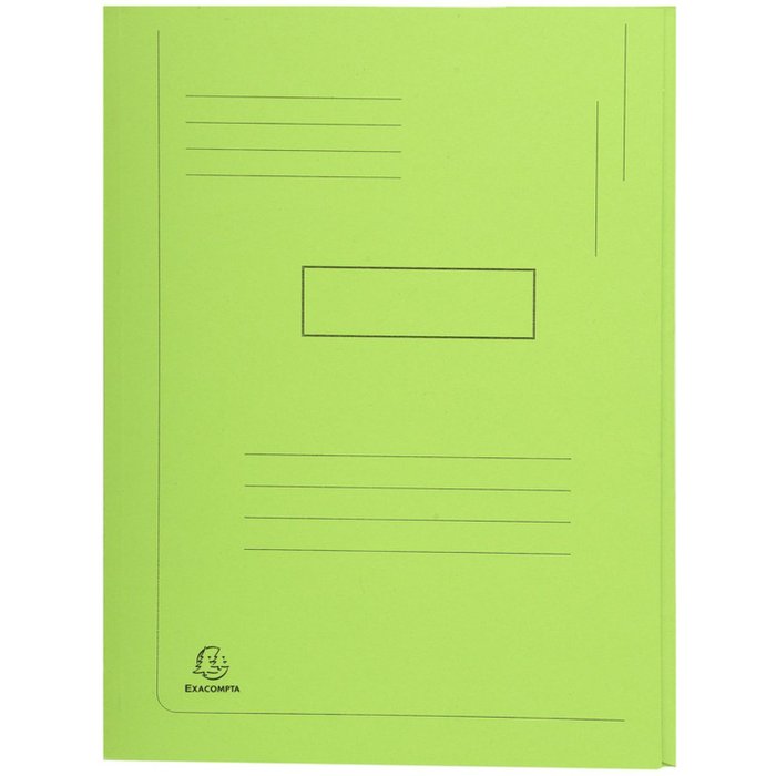 Briefcase with label field Forever®, 24x32cm green