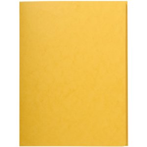 Binder yellow with 3 flaps A4