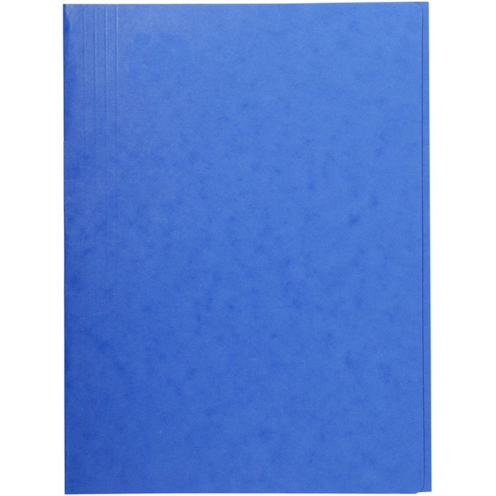 Binder blue with 3 flaps A4