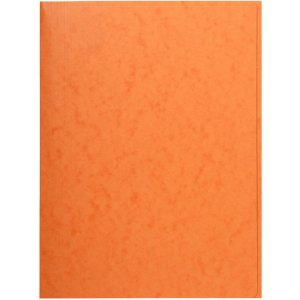 Binder orange with 3 flaps A4