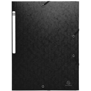 Exacompta folder 3 flaps Scotten Manila cardboard 400g A4...