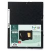 Binder A4 + mE Manila 400g black with 3 flaps