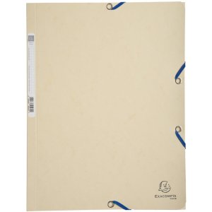 Exacompta Folder with elastic band 3 flaps Manila...