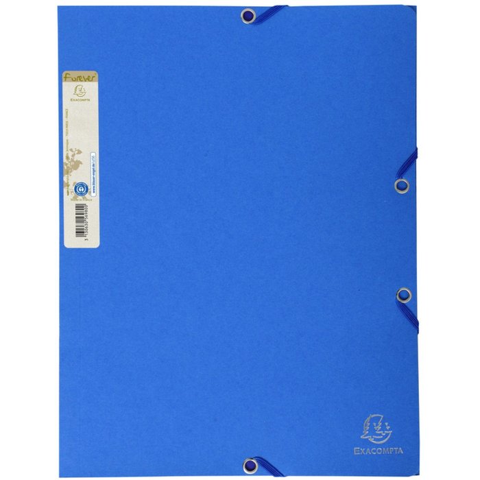 Binder with 3 flaps A4 Forever blue