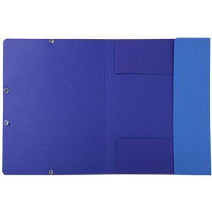 Binder with 3 flaps A4 Forever blue