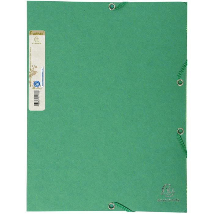 Binder with 3 flaps A4 Forever green