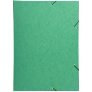 Binder with elastic and three flaps Manila cardboard 600g...