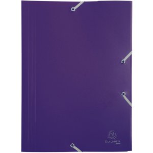 Binder with 3 flaps and elastic PP 400? Eco opaque, for...