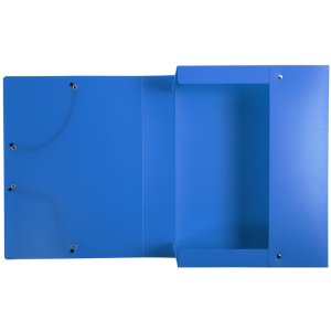 Archive box Exabox PP 60mm opaque with label 700? back, A4 Blue