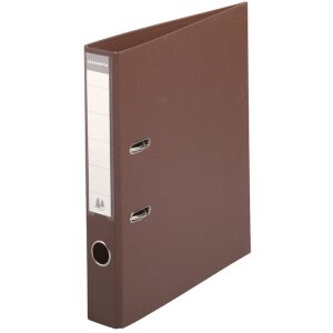 Exacompta folder A4 Premium 50mm brown