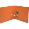 PREMTOUCH folder made of PP with two rings, back 80mm, A4 overwidth Orange