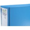 PREMTOUCH folder made of PP with two rings, back 80mm, A4 extra wide light blue