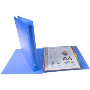 Ring Binder from solid PP 1000? with 4 rings 30mm