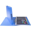 Ring Binder PP 700? with 2 rings 30mm back 40mm Chromaline Krea Cover, A4 overwidth assorted colors