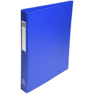 Ring binder PP 4 rings 30mm, for format DIN A4 blue