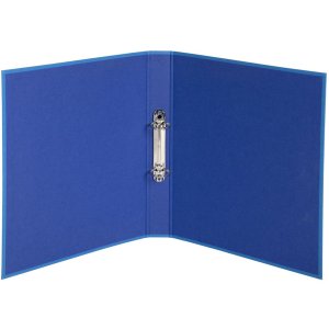 Ring Binder made of recycled cardboard 1.8mm with 2 rings 30mm, 40mm back, Forever, for A4 Light blue