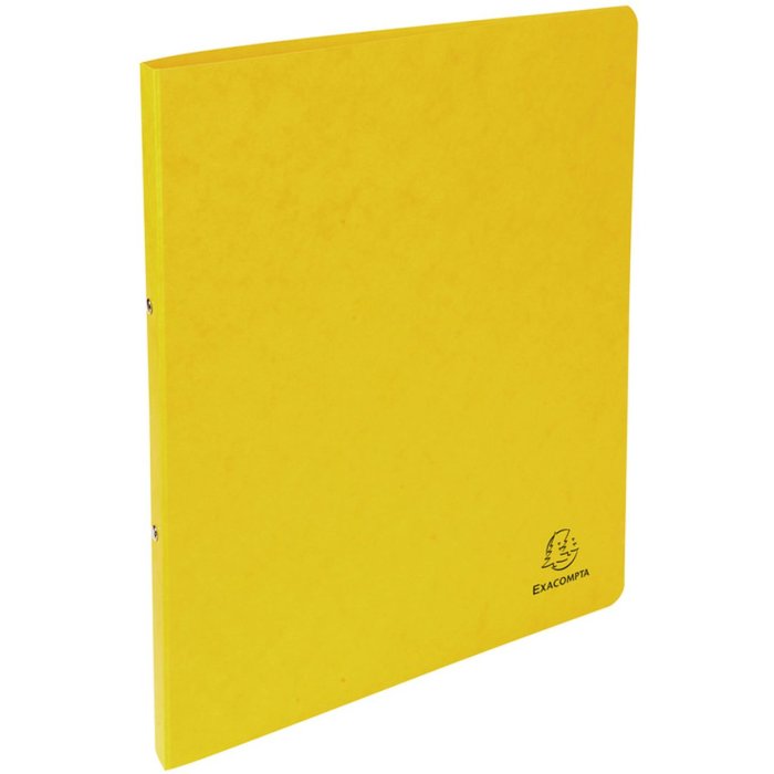 Ring binder from Manila cardboard with 2 rings 15mm Nature Future® A4 Yellow