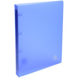 Ring Binder PP with 4 rings and 20mm back Chromaline, for A4 assorted colors