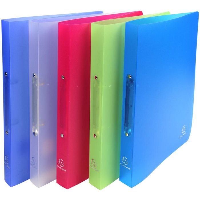 Ring Binder PP 700? with 2 rings 20mm, 30mm back, Chromaline, for A4 assorted colors