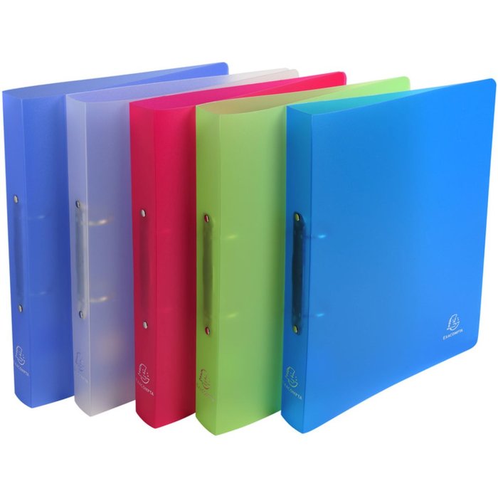 Ring Binder PP 700? with 2 rings 30mm, 40mm back, Chromaline, for A4 assorted colors