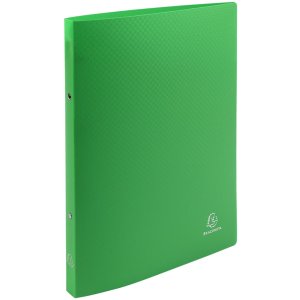 Ring binder made of PP with 2 rings DIN A4 green