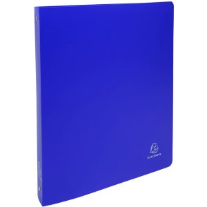 Ring Binder PP 700? with 4 rings 30mm, 40mm back, opaque, A4 overwidth assorted colors