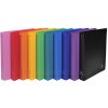 Ring Binder PP 700? with 4 rings 30mm, 40mm back, opaque, A4 overwidth assorted colors