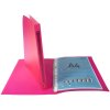 Ring Binder PP 700? with 4 rings 30mm, 40mm back, opaque, A4 overwidth assorted colors