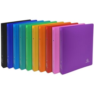 Exacompta ring binder PP 700µ 2 rings spine 40 mm...