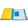 Assortment folder with elastic A4 assorted colors