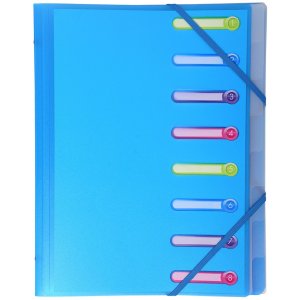 Chromaline portfolio with elastic A4 8 compartments