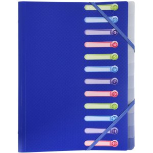 portfolio folder with elastic and three flaps, 12...