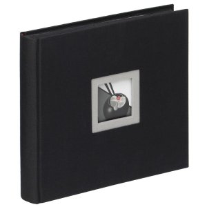 Photo album BLACK WHITE - black 26 x 25 cm