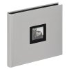 Photo album BLACK WHITE - grey 26 x 25 cm