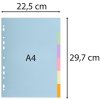 Register A4 recycling carton 6-piece