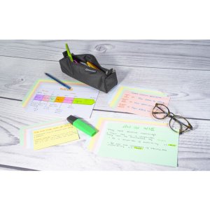 Index cards A8 white lined 100 pieces