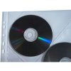 10 Pack Covers punched in smooth quality PP 110 ?, 3 CD - DVD compartments for A4