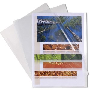 Pack of 10 file view envelopes format DIN A3 high crystal