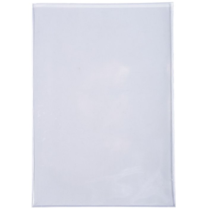 Pack of 10 cases of simple quality PVC 300?, for DIN A5 Crystal