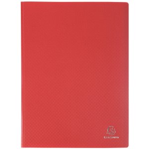 Sight folder A4 20 sleeves 8 colours assorted