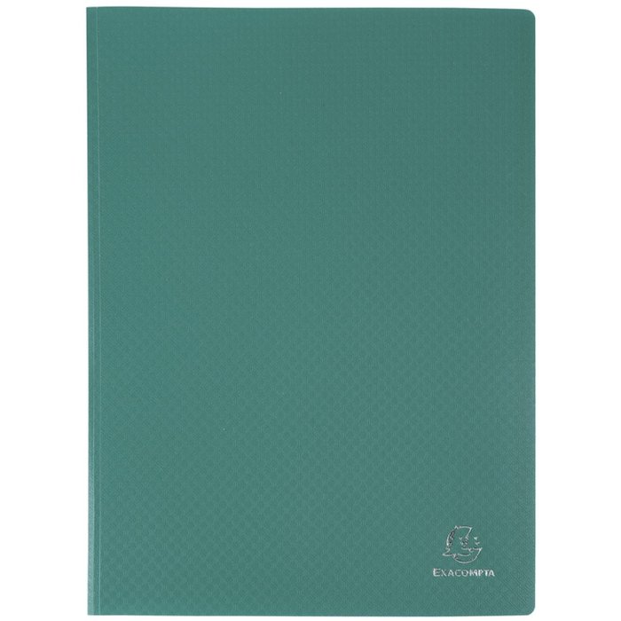 View folder made of soft PP 300? grained with 80 cases, opaque, for A4 Green