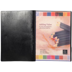 File sheet with soft PP lid 300? 20 pockets VEGA opaque,...