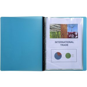 Pocket file bundle A4 with 10 pockets