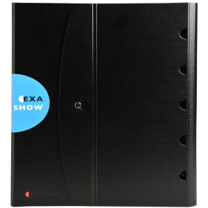 Presentation folder ExaShow 30mm Exaclair, DIN A4 Black