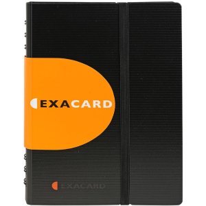 Business card book Exacard with 20 removable covers for...