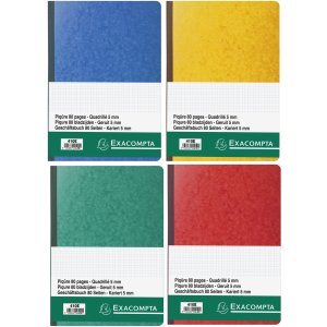 Exacompta Business Book hardback A4 assorted