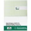 Blotter with laminated linen cover, A4, 150 sheets, 110g checkered,