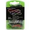 Pack assorted with 20g rubber rings colors